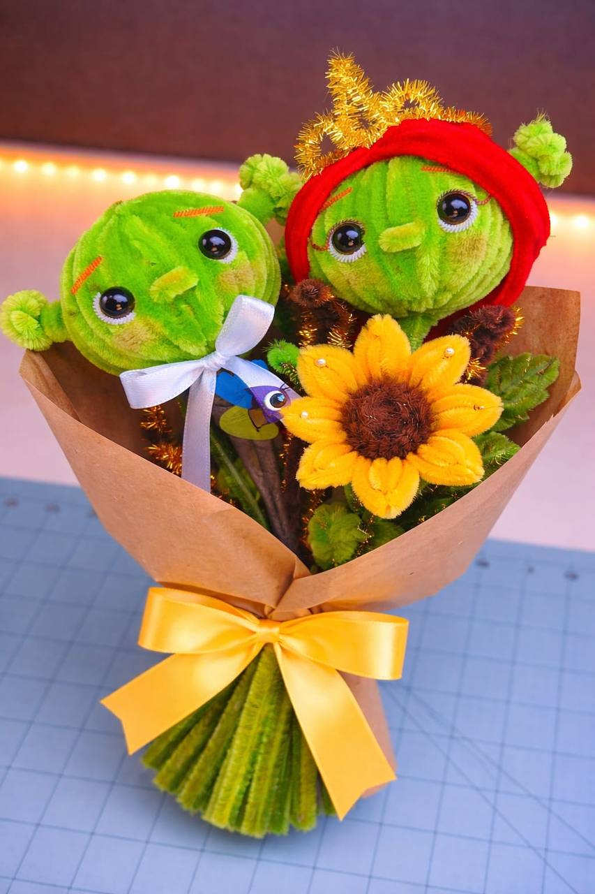 Bouquet personajes a pedido